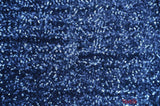 Glitz Mesh Sequins Polyester Fabric - 3Mm Glitter Sequins, 52" Width, Multiple Colors (1 Yard)