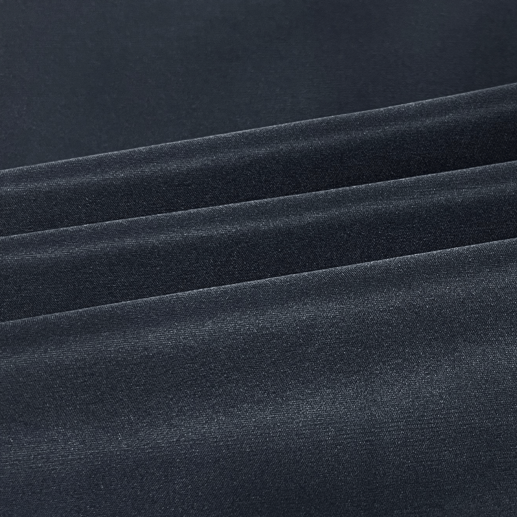 Satin Terry Polyester Fabric - Ice Gray, Ivory, Mauve, Navy, 53" Width (1 Yard)