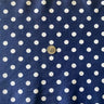 Small Polka Dot Poly Cotton Fabric - Multi-Color Polka Dots, 60" Width