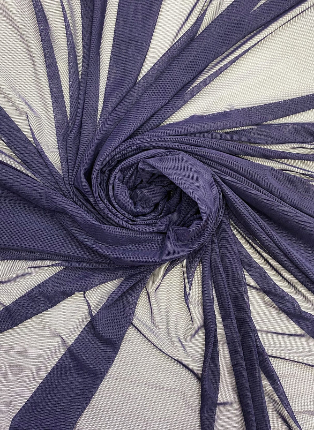 Power Mesh Nylon Spandex Fabric - Navy, Sheer Mesh, 60" Width (1 Yard)