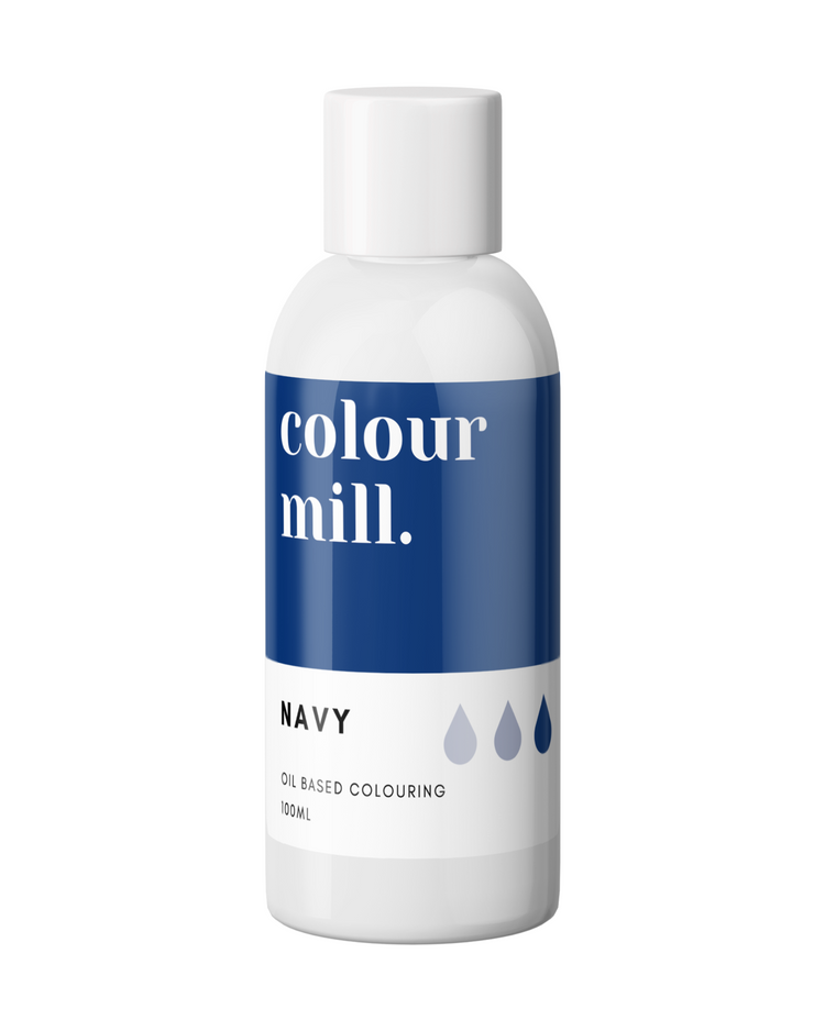 Oil Based Colouring – Navy, 100ml