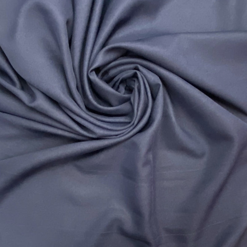 Gabardine Navy Polyester Gabardine Fabric - Navy, 59/60" Width (1 Yard)