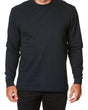 Lucky Friends 1501 Cotton Long Sleeve Fabric - Navy, Solid, Adult Long Sleeve (1 Piece)