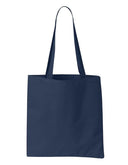 Big Tote Bag 600 Denier Polyester/PVC Fabric - Navy, 18"W X 16"H X 4 1/2"D (1 Bag)