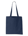 Big Tote Bag 600 Denier Polyester/PVC Fabric - Navy, 18"W X 16"H X 4 1/2"D (1 Bag)