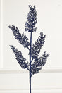31" Sequin Coral Leaf Spray