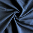 Bamboo Cotton Lycra French Terry Fabric Navy