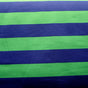 Navy and Green Nylon Lycra Swim Knit