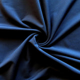 Dri-Fit Stretch Series Lycra French Terry Knit Fabric Navy