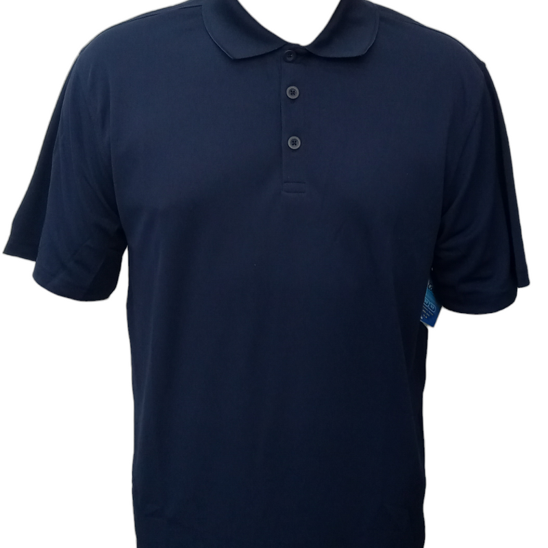 Vision Polo Coolon Polyester Fabric - Navy, Regular Fit (1 Piece)