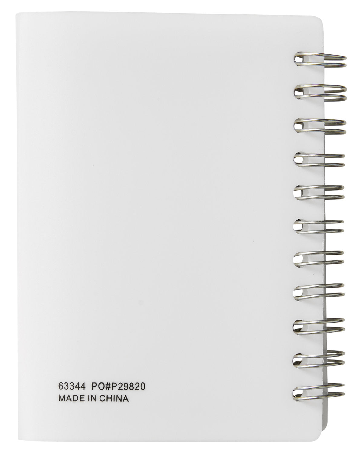 Curve Small Spiral Notebook 3.25" X 4.25"