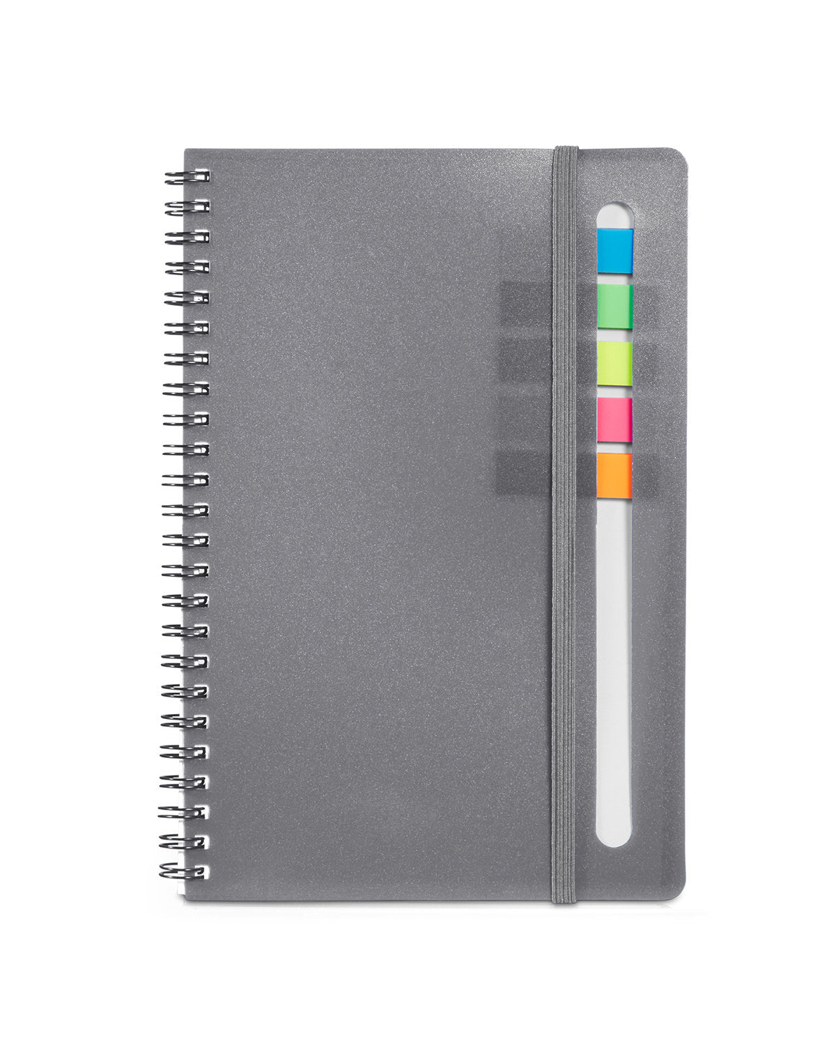 Semester Spiral Notebook With Sticky Flags 6.25" X 8.5"