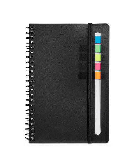 Semester Spiral Notebook With Sticky Flags 6.25" X 8.5"