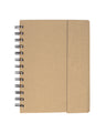 Spiral Notebook With Sticky Notes & Pen 5.75" X 7.25"