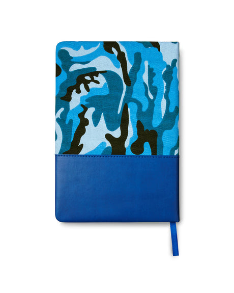 Hardcover Camo Canvas Journal Notebook 5.78" X 8.35"