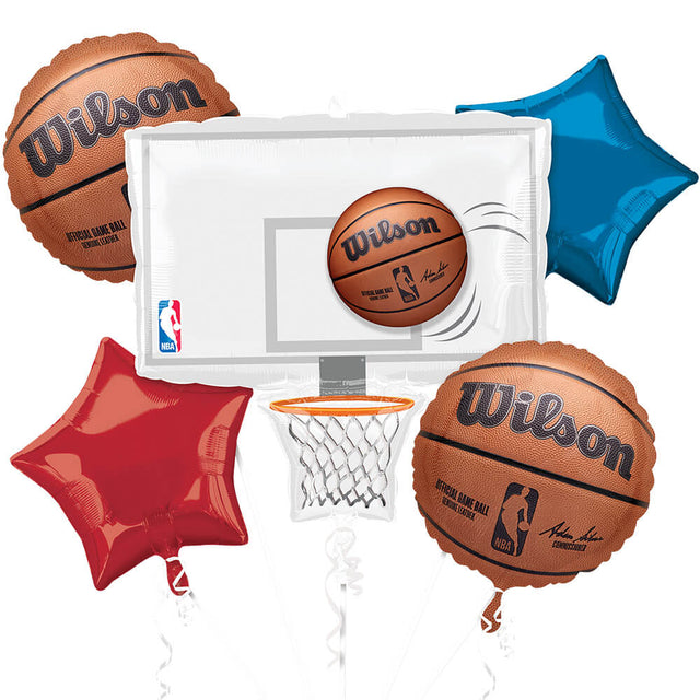 Basketball Balloon Bouquet NBA Wilson