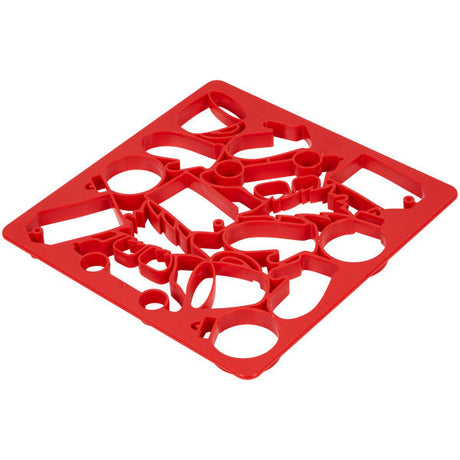 Wilton Christmas Multi-Cookie Cutter Sheet – 14 Shapes