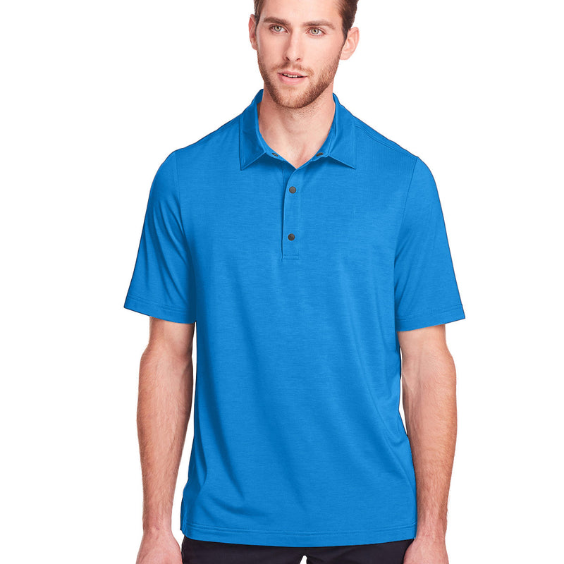 Men's JAQ Snap-Up Stretch Performance Polo