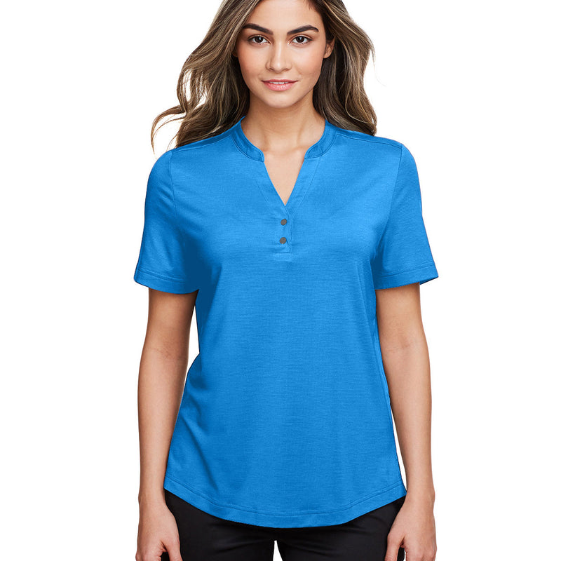Ladies' JAQ Snap-Up Stretch Performance Polo