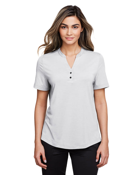 Ladies' JAQ Snap-Up Stretch Performance Polo