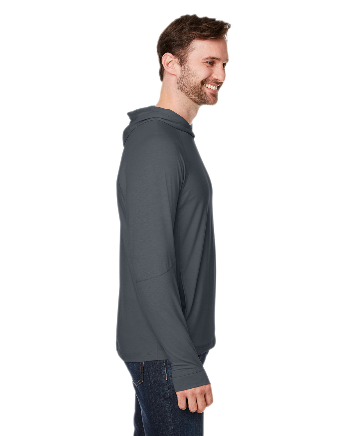 Unisex JAQ Stretch Performance Hooded T-Shirt