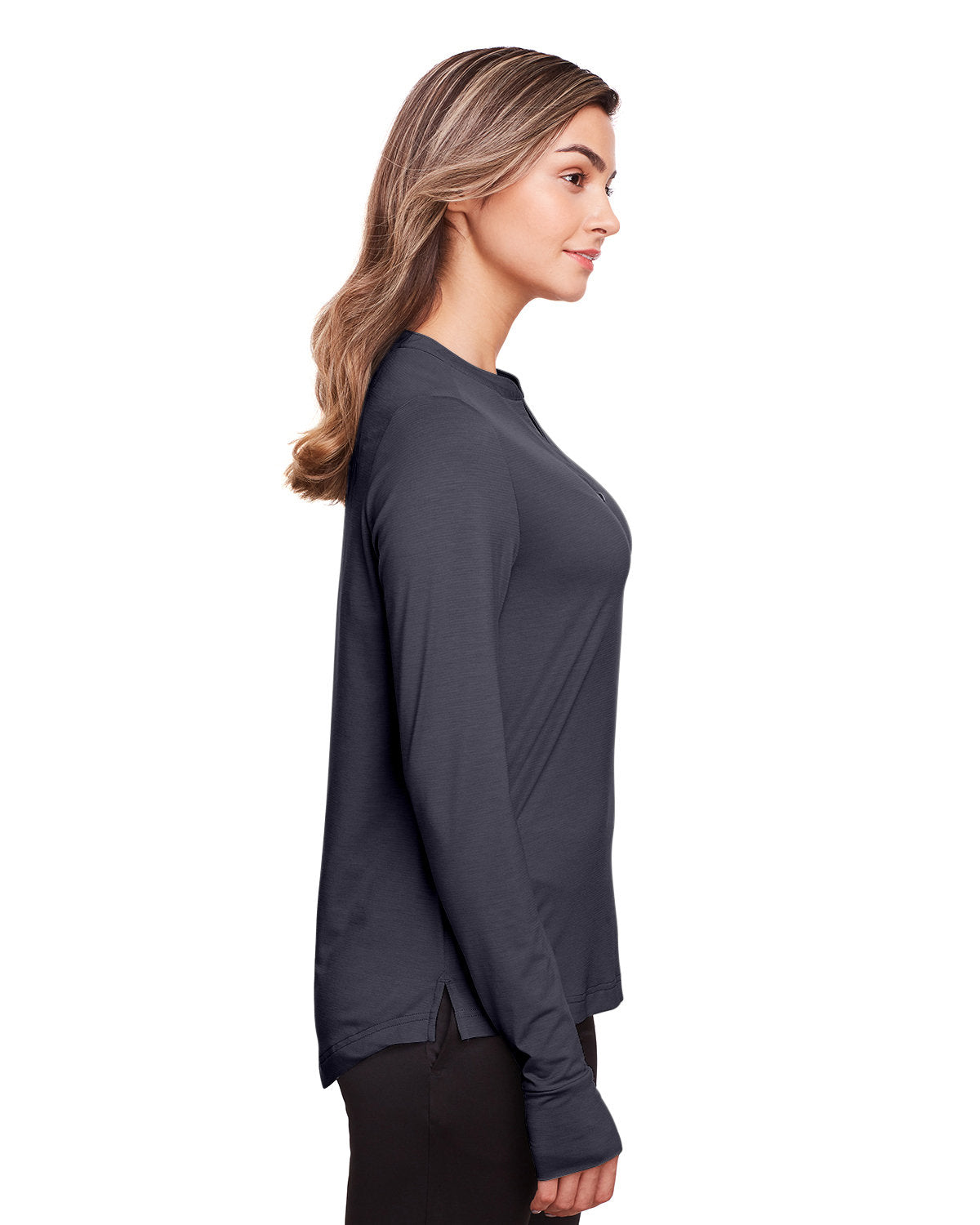 Ladies' JAQ Snap-Up Stretch Performance Pullover