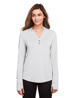 Ladies' JAQ Snap-Up Stretch Performance Pullover