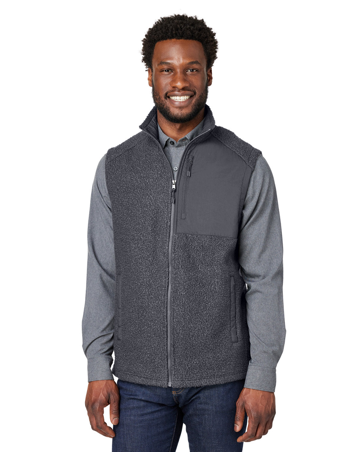 Men's Aura Sweater Fleece Vest