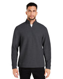 Sudadera texturizada Spirit con cremallera de cuarto para hombre