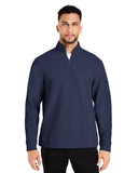 Sudadera texturizada Spirit con cremallera de cuarto para hombre