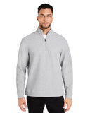 Sudadera texturizada Spirit con cremallera de cuarto para hombre