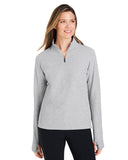 Sudadera texturizada Spirit con cremallera de cuarto para mujer