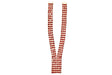 Rhinestone Neck Piece Red Gold