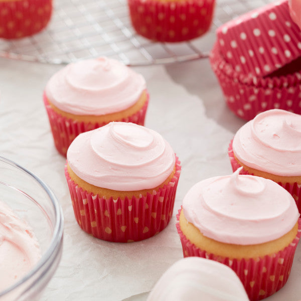 Wilton Assorted Polka Dot Cupcake Liners, 300-Count