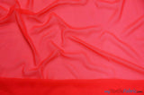 Double Georgette 100 Percent Polyester Fabric - Sheer Crepe Texture, 60" Width, Multiple Colors (1 Yard)