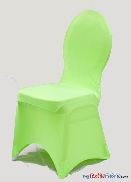 Spandex Chair Cover Polyester Fabric - Stretch Banquet Chair Cover, Multiple Colors, 1 Piece