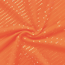 Waterfall On Polyester Spandex Fabric - Iridescent Sequin Dots, 56" Width (1 Yard)