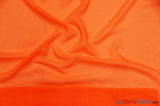 Polyester Chiffon Fabric - Super Soft, Flowy, Sheer, 58/60" Width, 100% Polyester (By The Continuous Yards & Bolts)