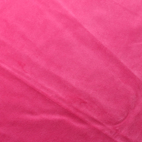 Camden Velvet Polyester Fabric - Solid Color, 60" Width (1 Yard)