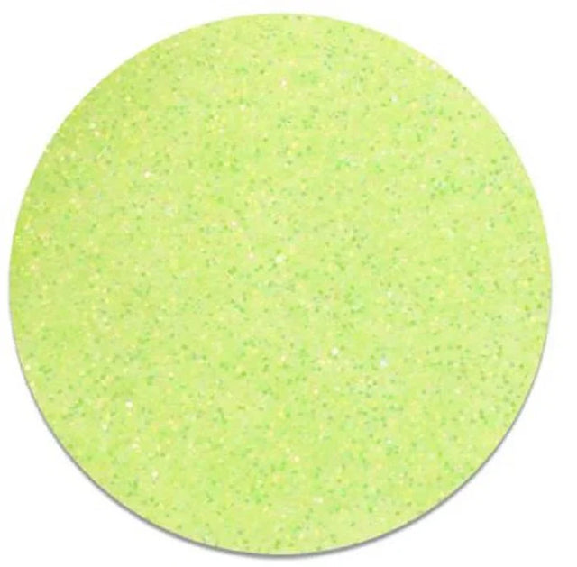 Glitter Vinyl Heat Transfer Vinyl - Neon Rainbow Yellow, 20" H x 12" W (Foot)