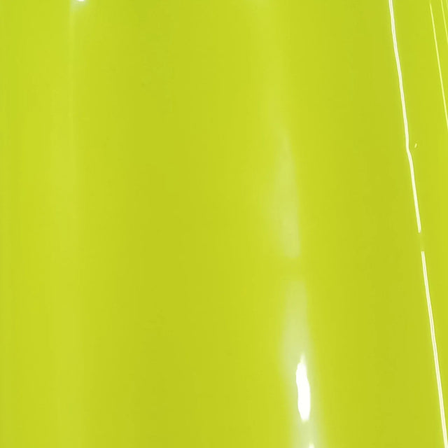 Lucky Friends Vinyl Heat Transfer Vinyl Fabric - Neon Yellow, Hot Peel, 20" H X 12" W, 20" H X 36" W, 20" H X 180" W, 20" H X 900" W (1 Foot, 1 Yard, 5 Yards, 25 Yards)