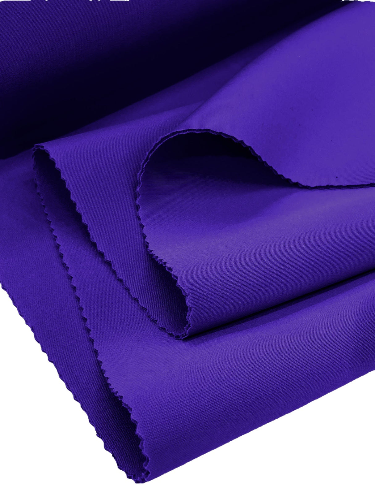 Neoprene Scuba Polyester Spandex Fabric - Solid Colors, 58" Width (1 Yard)