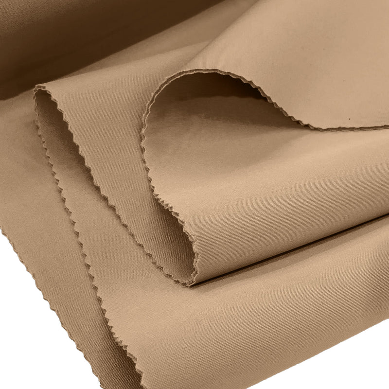 Neoprene Scuba Polyester Spandex Fabric - Solid Colors, 58" Width (1 Yard)