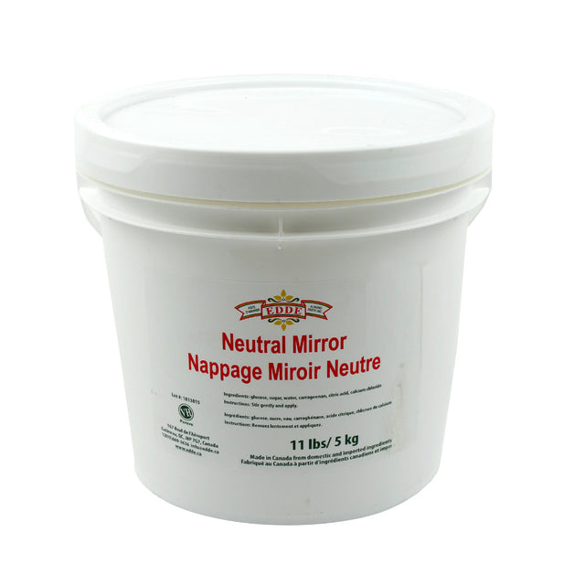 EDDE Neutral Mirror Glaze, 11 Lbs