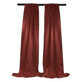 Bridal Satin Fabric - Satin Backdrop, 58" Width, 8 Feet High (1 Pair)
