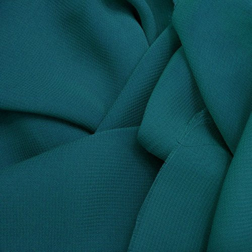 Chiffon Table Runner Polyester Fabric - Sheer, 18" Wide X 180" Long (1 Piece)