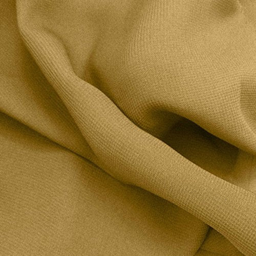 Chiffon Table Runner Polyester Fabric - Sheer, 18" Wide X 180" Long (1 Piece)