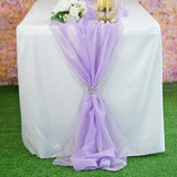 Chiffon Polyester Fabric - Fuchsia, 27" Wide X 120" Long (1 Runner)