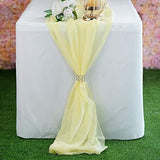 Chiffon Polyester Fabric - Fuchsia, 27" Wide X 120" Long (1 Runner)