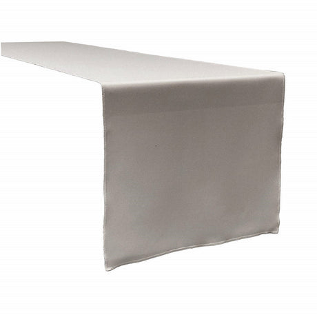Polyester Poplin Fabric Table Runner - Orange, 12" Wide X 72" Long (1 Piece)